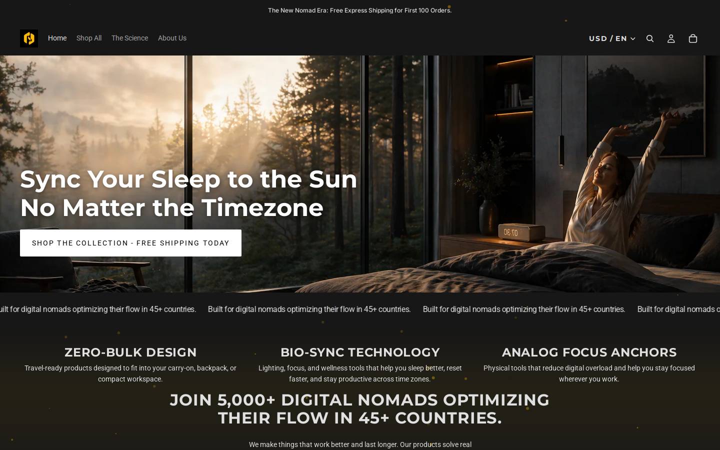 neuralnook.store homepage screenshot