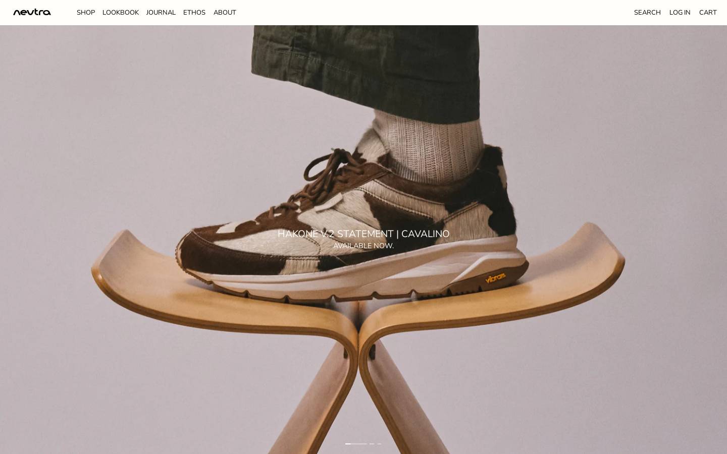 neutra.com homepage screenshot