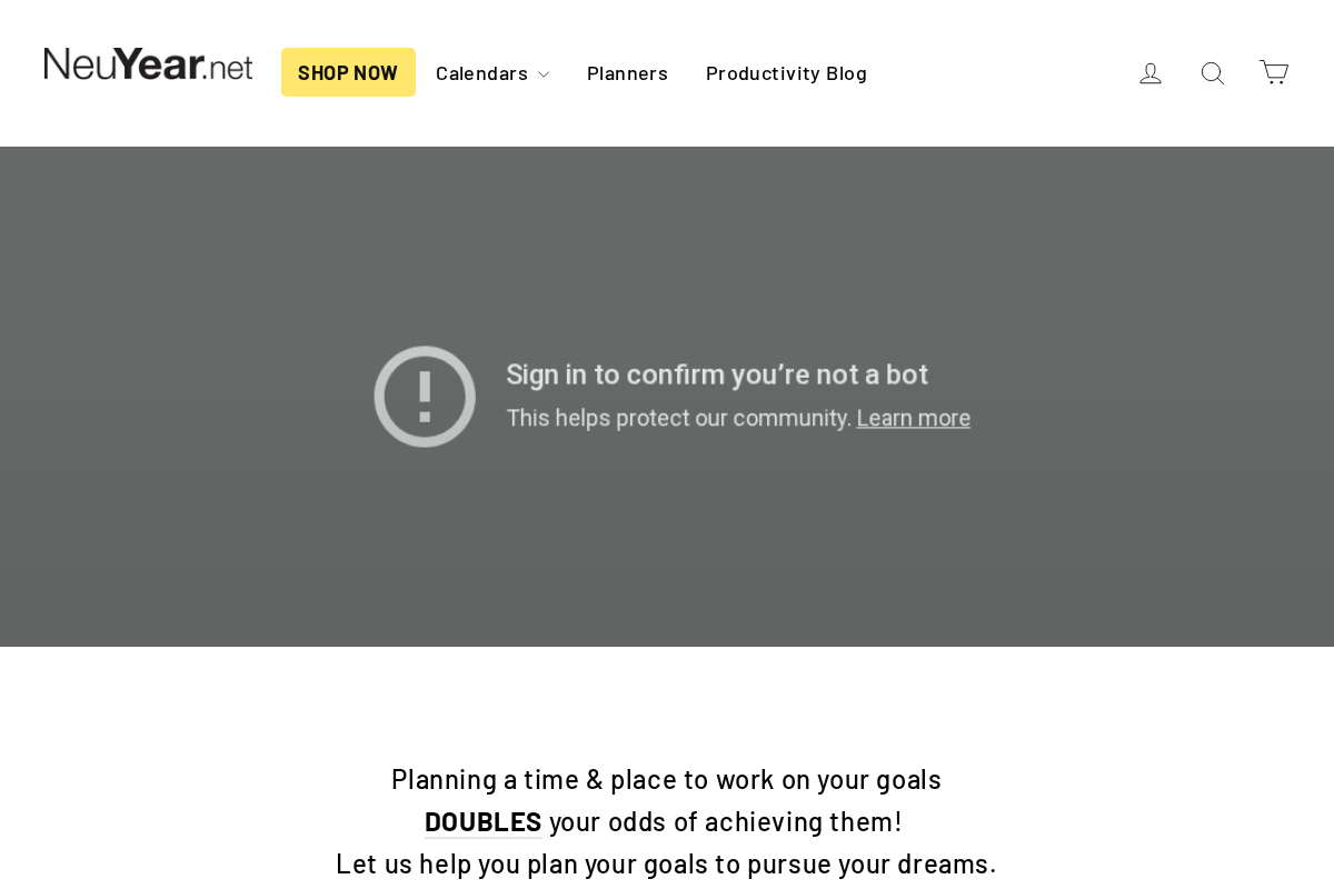 NeuYear.net homepage screenshot
