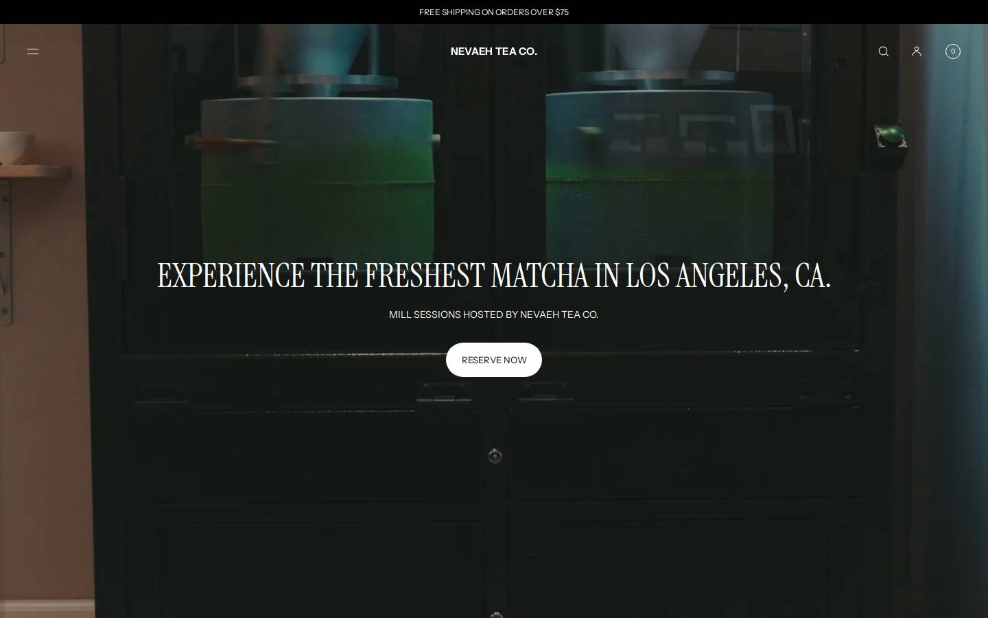 nevaehtea.com homepage screenshot