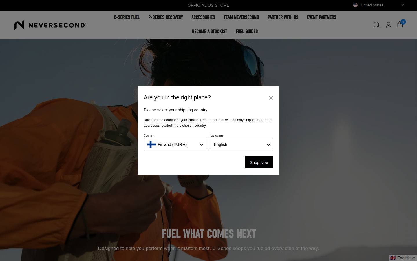 Never2 homepage screenshot