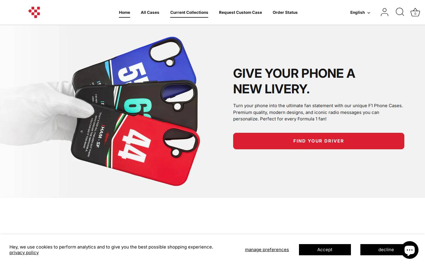 NEVERLESS homepage screenshot