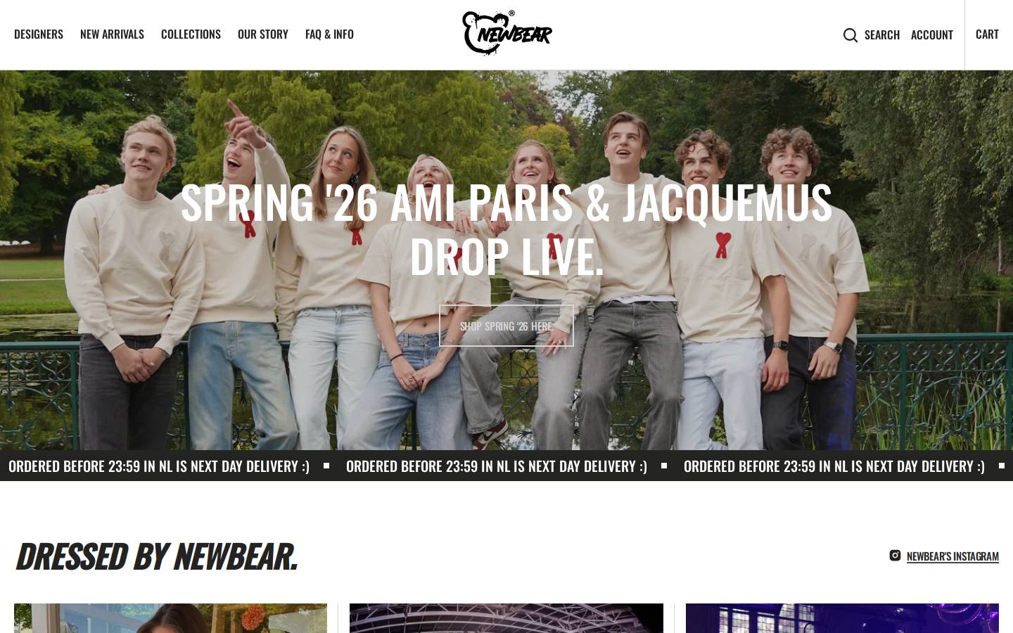 newbear.eu homepage screenshot