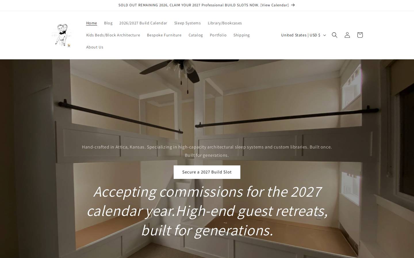 newcustomfurniture.com homepage screenshot