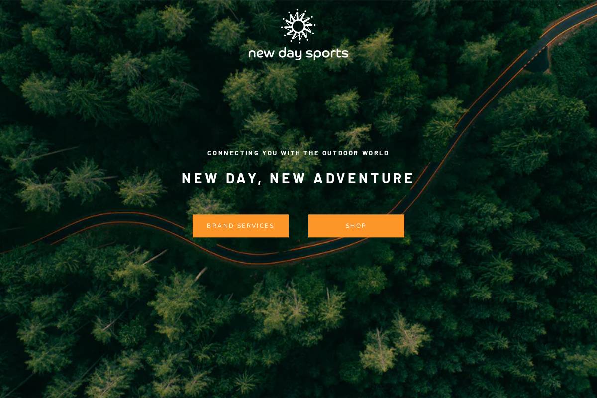 New Day Sports homepage screenshot