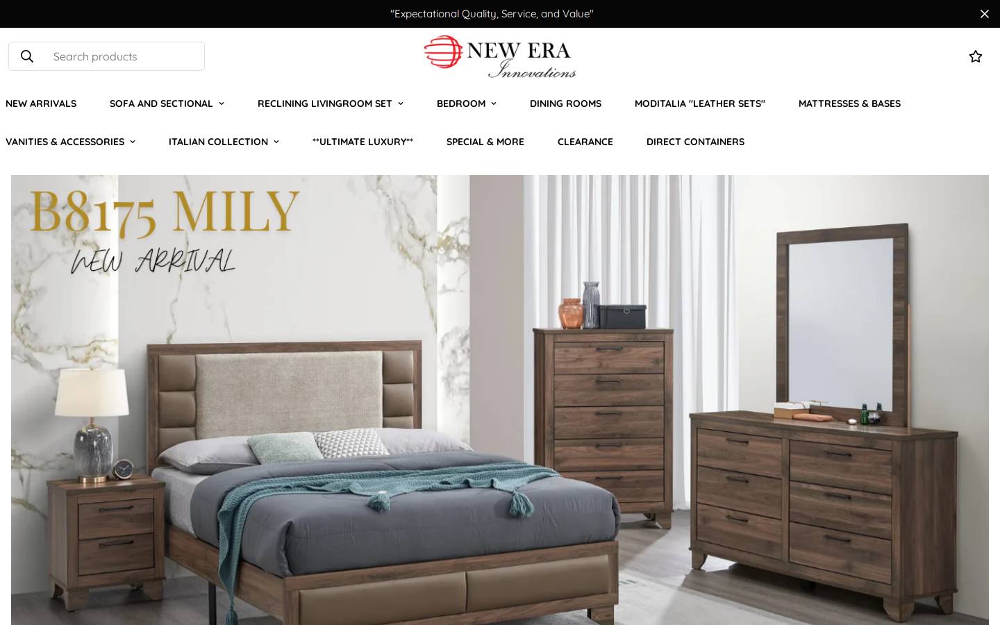 newerafurniture.us homepage screenshot