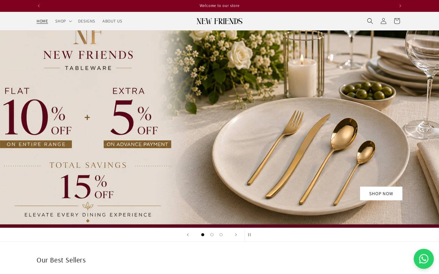 newfriendsindustries.com homepage screenshot