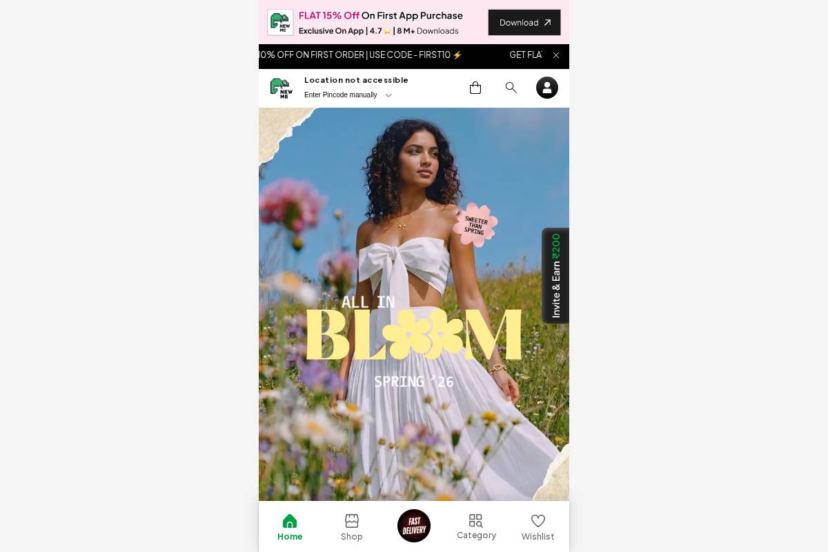 newme.asia homepage screenshot