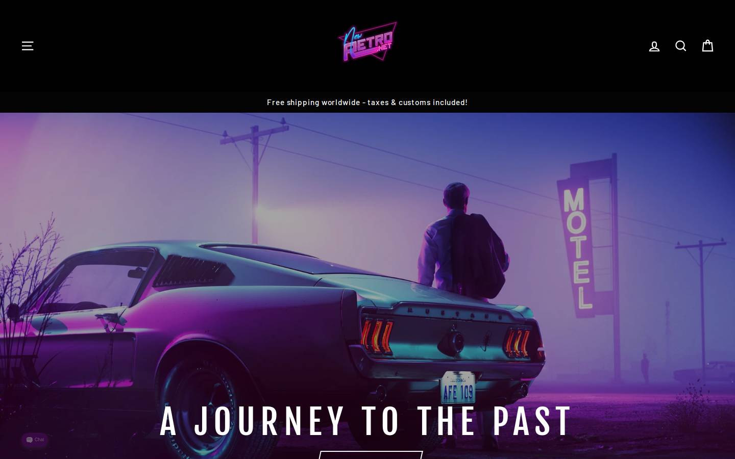 Newretro.Net homepage screenshot