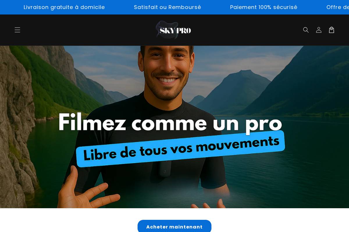 newskypro.com homepage screenshot