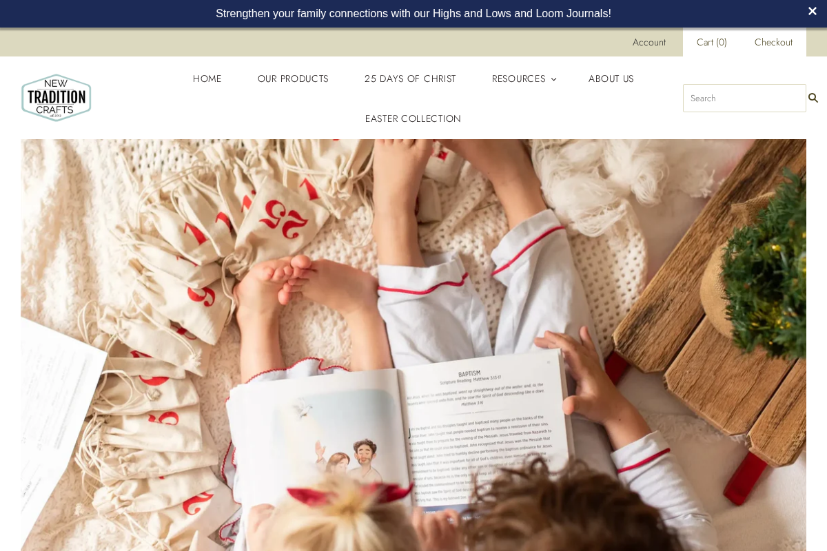 newtraditioncrafts.com homepage screenshot