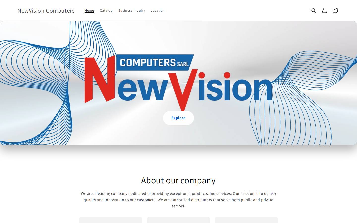 newvisionlb.com homepage screenshot