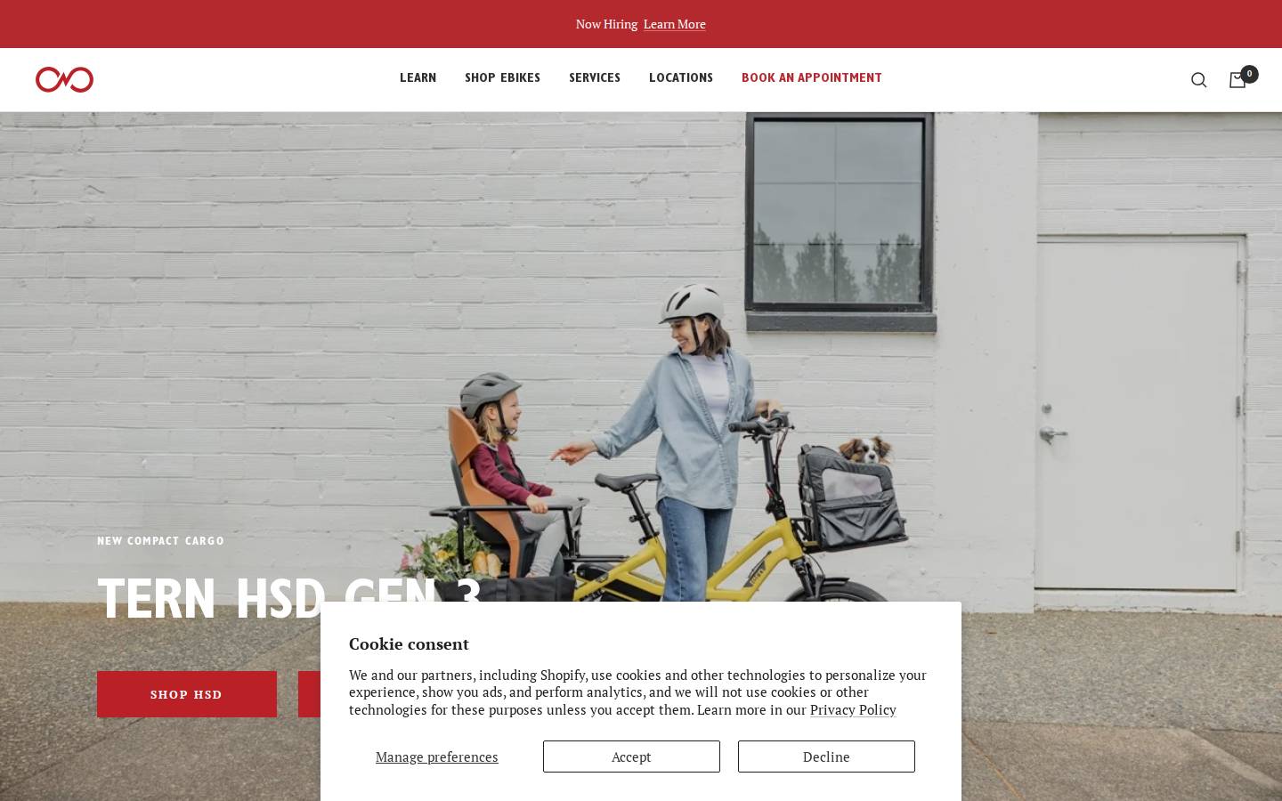New Wheel homepage screenshot