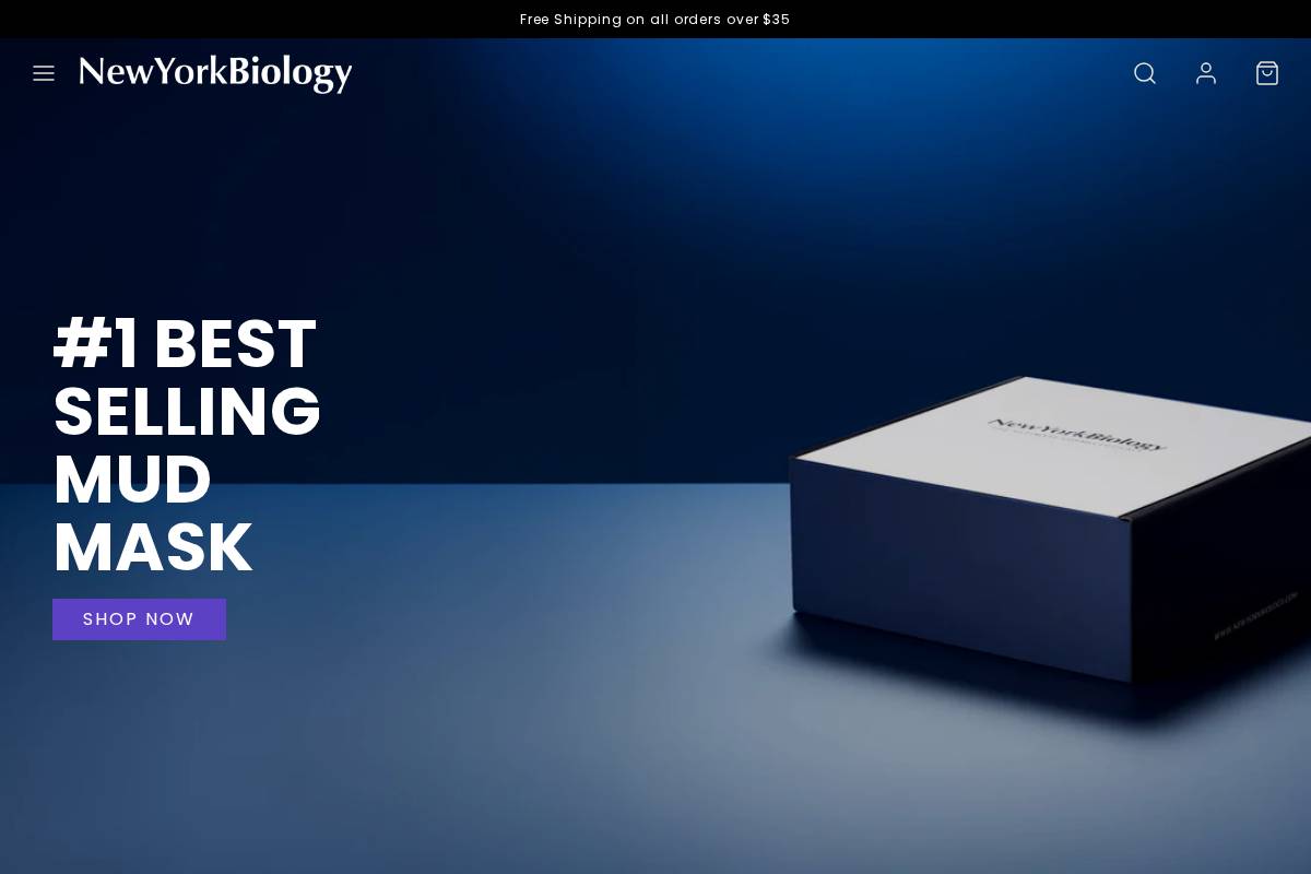 newyorkbiology.com homepage screenshot