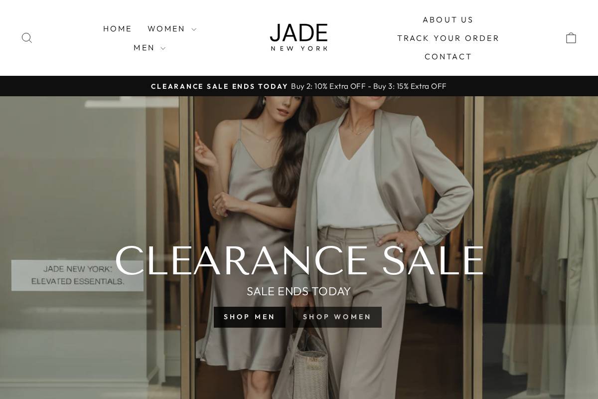 Newyorkjade homepage screenshot