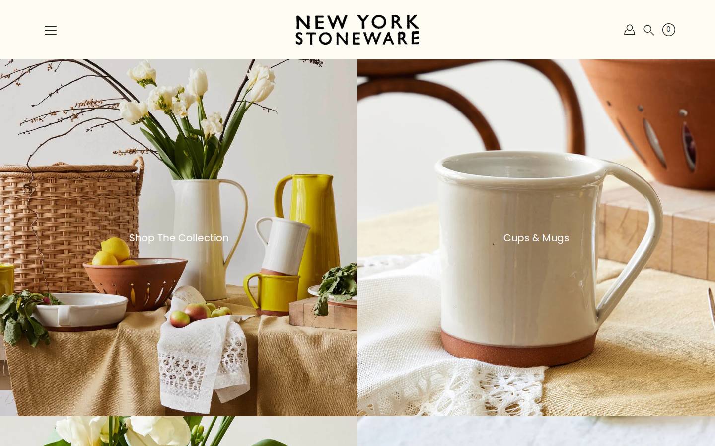 newyorkstoneware.com homepage screenshot