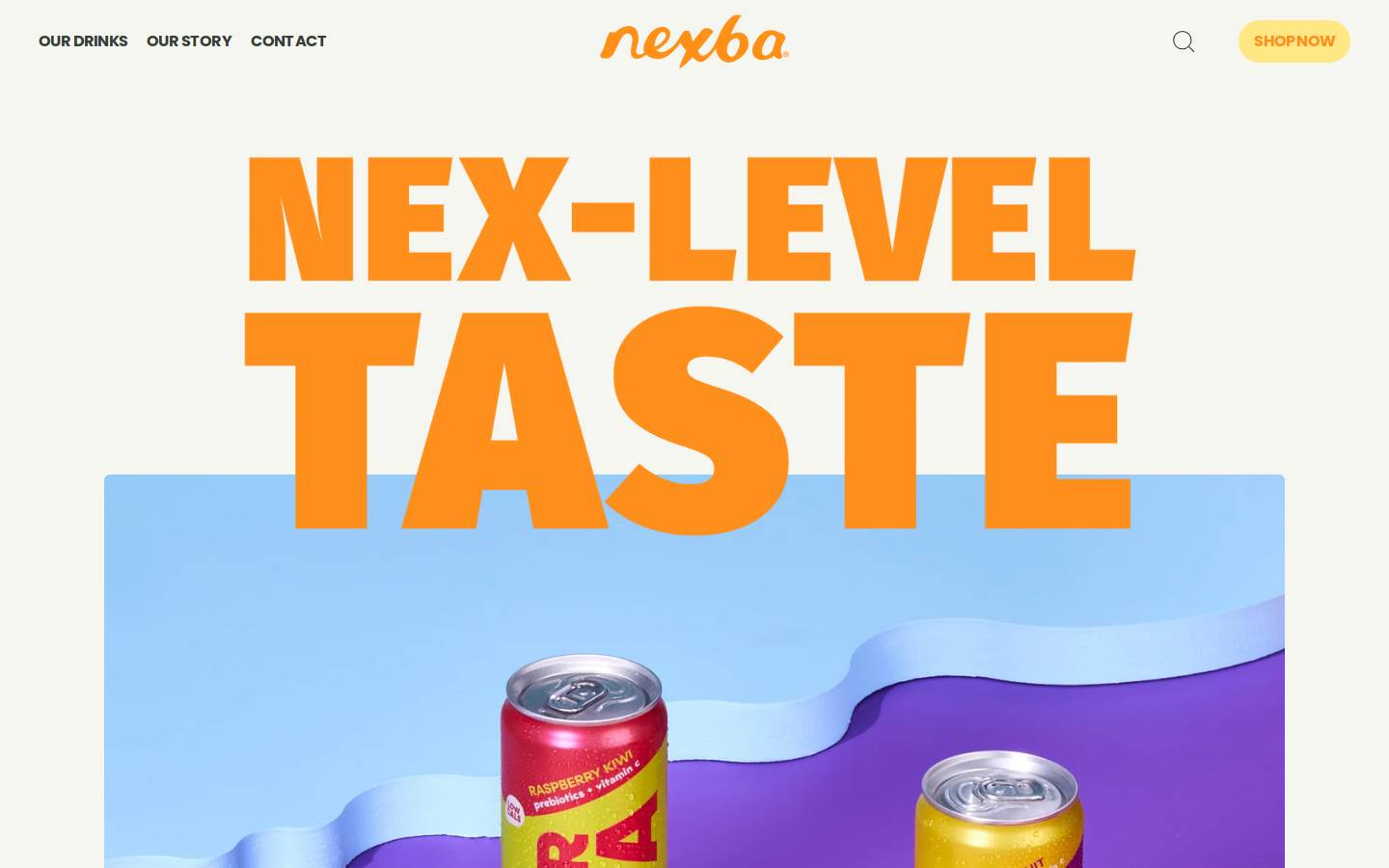 nexba.com homepage screenshot