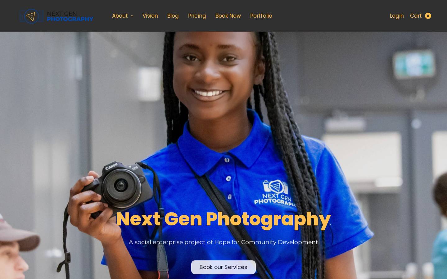 nextgenphotos.org homepage screenshot