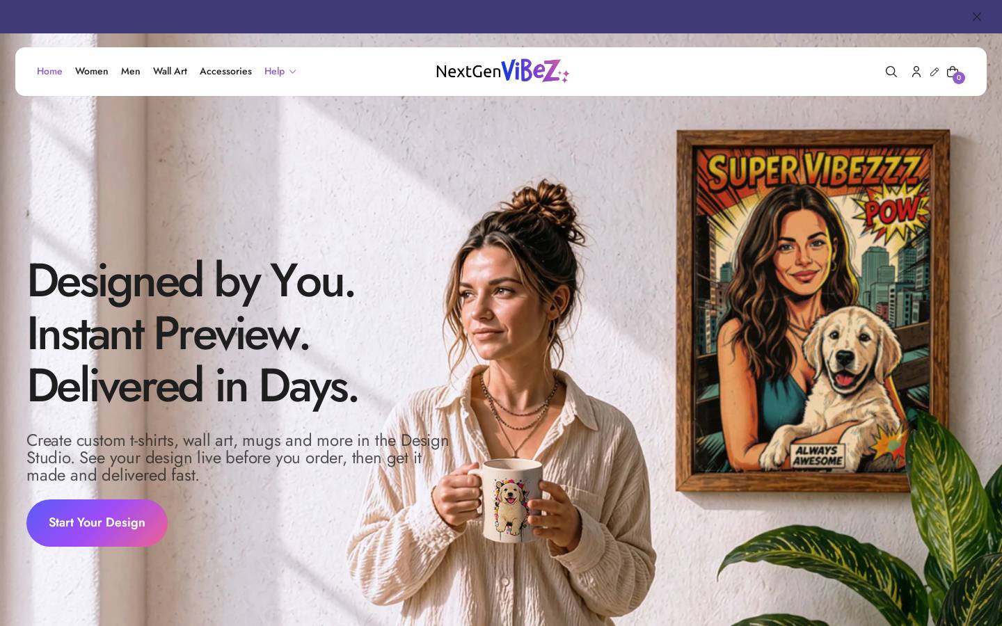 nextgenvibez.com homepage screenshot