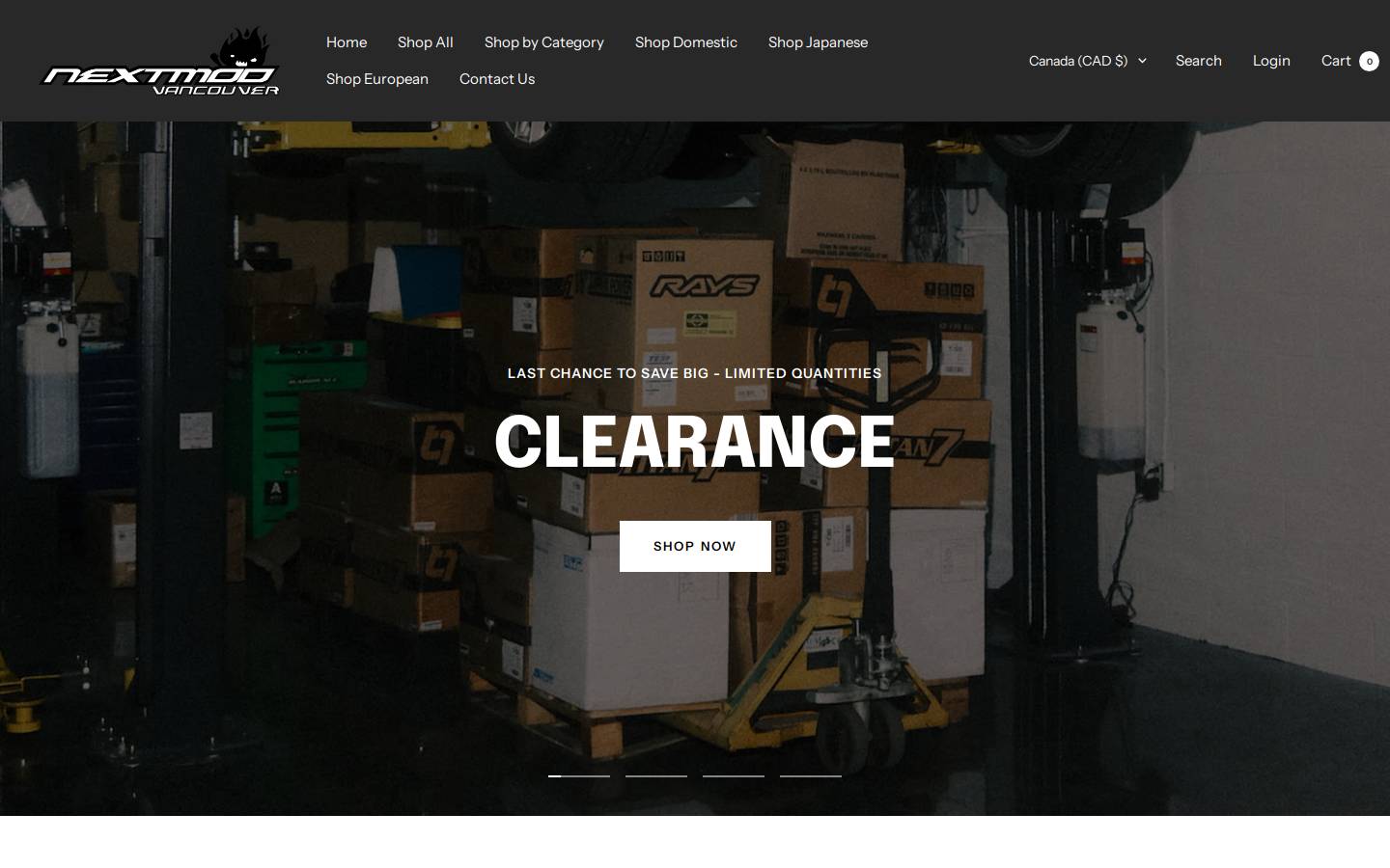 nextmodvancouver.ca homepage screenshot