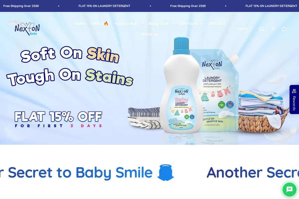 nexton.com.pk homepage screenshot