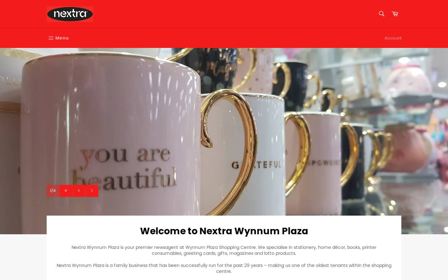 nextrawynnumplaza.com homepage screenshot