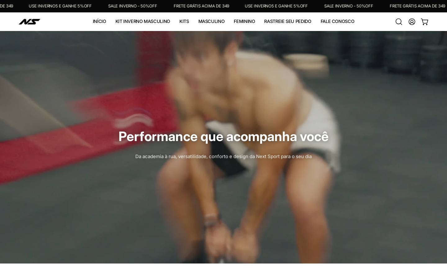 nextsportbr.com homepage screenshot