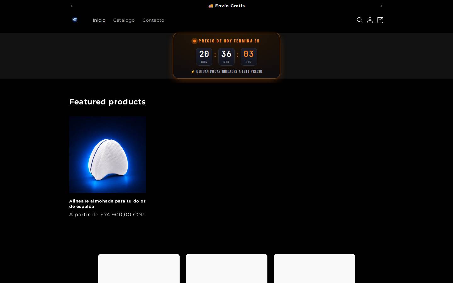 nexusinc.shop homepage screenshot