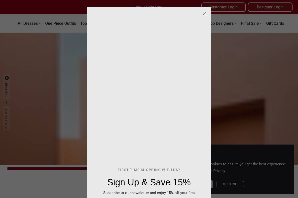 nexuspointluxe.com homepage screenshot