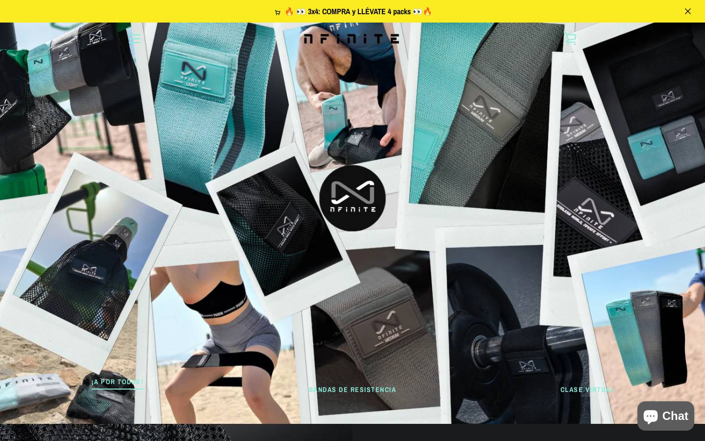 nfinitebrand.com homepage screenshot