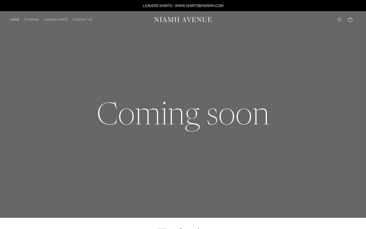 Niamhavenue homepage screenshot