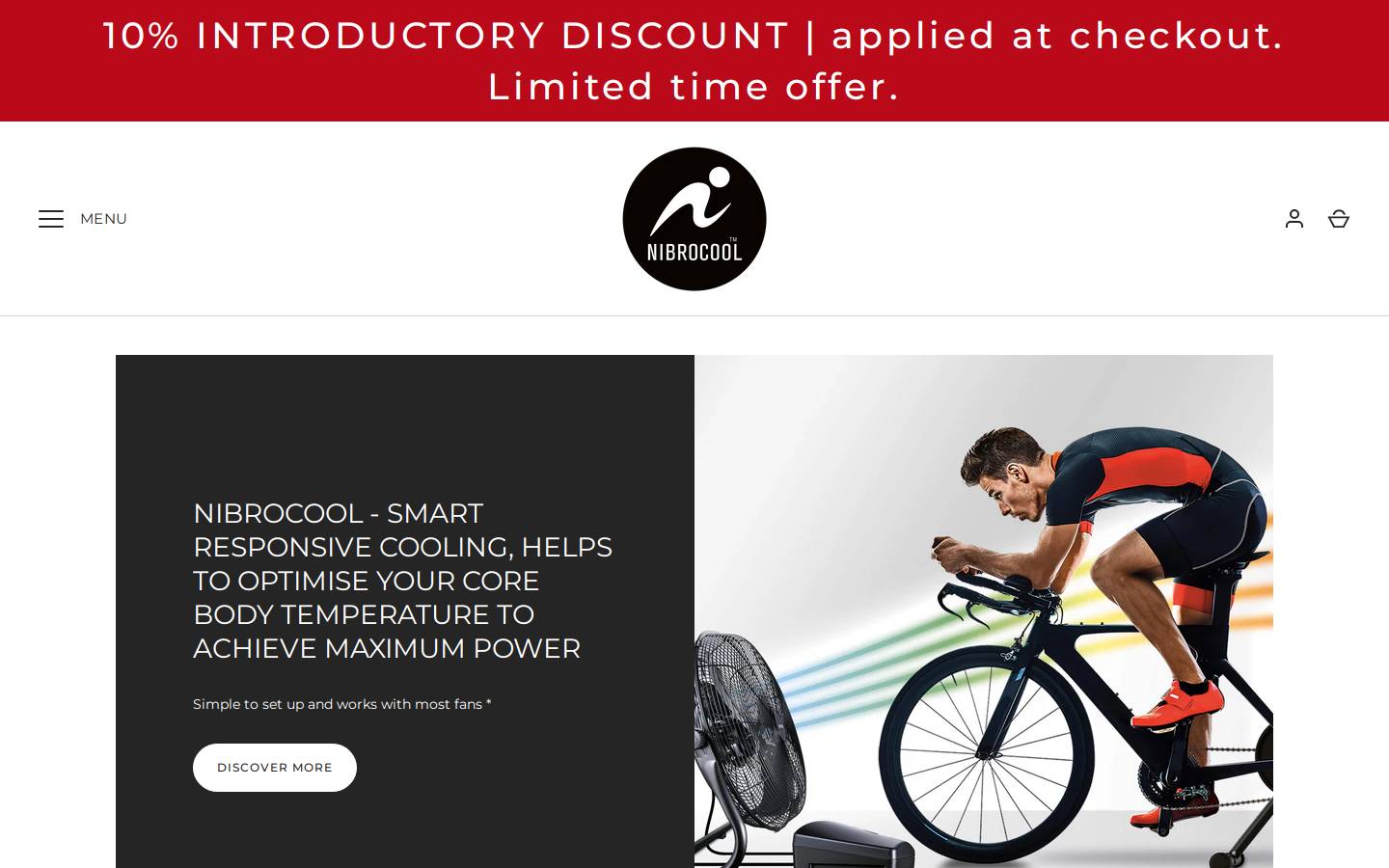 nibrocool.com homepage screenshot