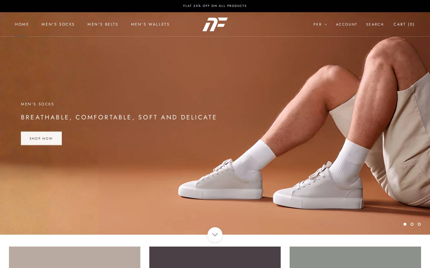 nicefitter.com homepage screenshot