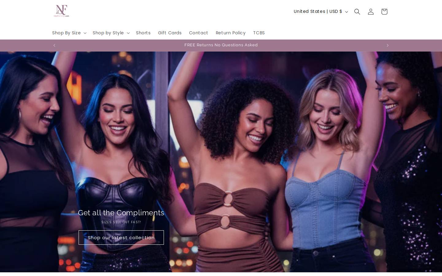 niceflamingo.com homepage screenshot