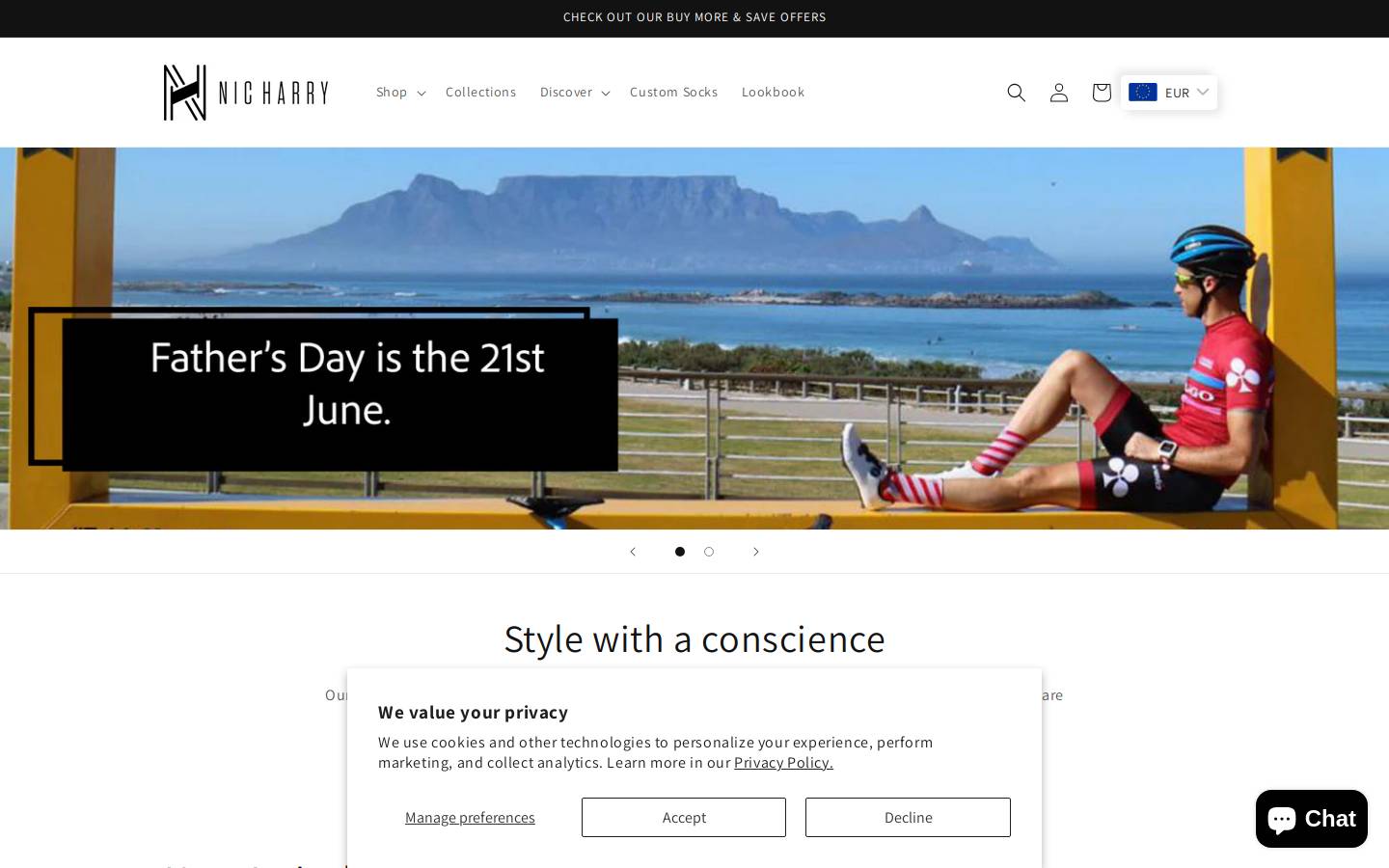 nicharry.co.za homepage screenshot