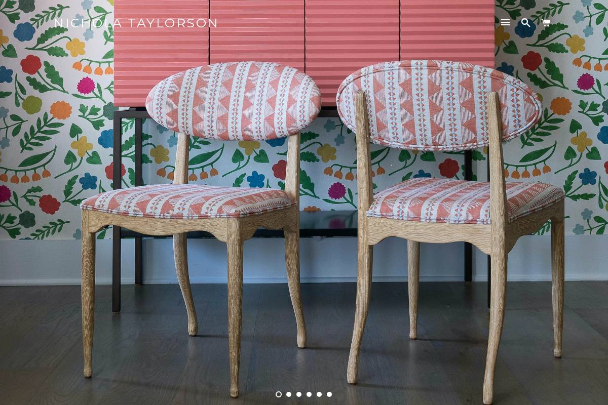 nicholataylorson.com homepage screenshot