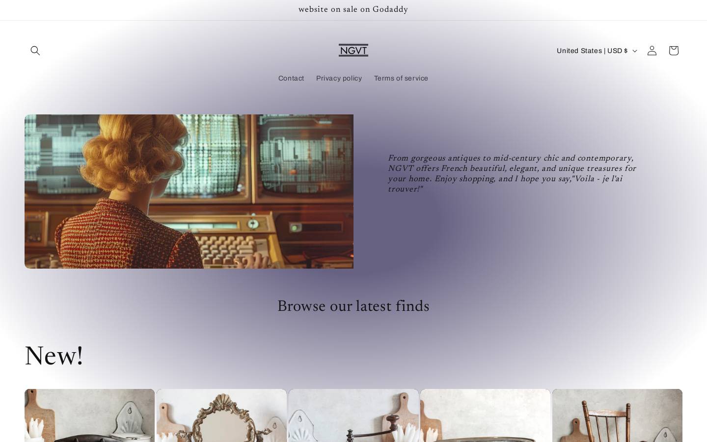 nicolettegray.com homepage screenshot