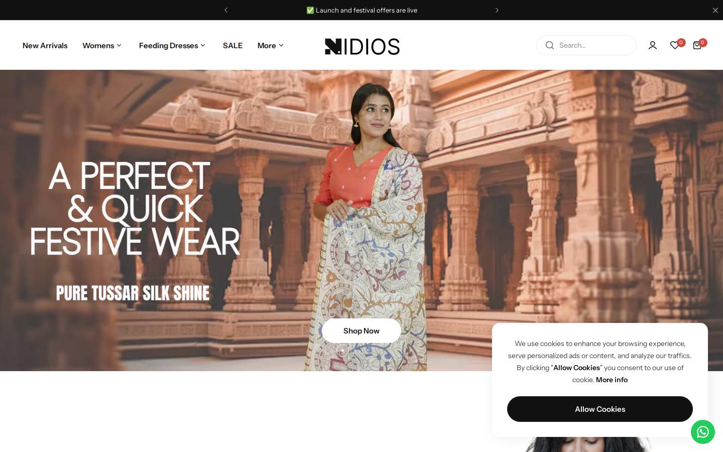 nidios.com homepage screenshot