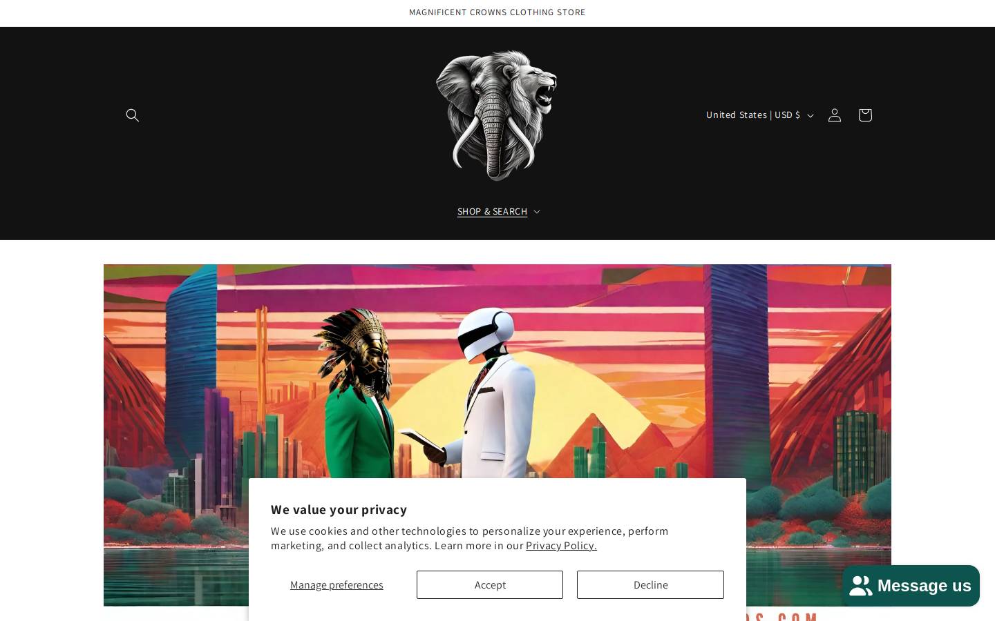 nifgods.com homepage screenshot