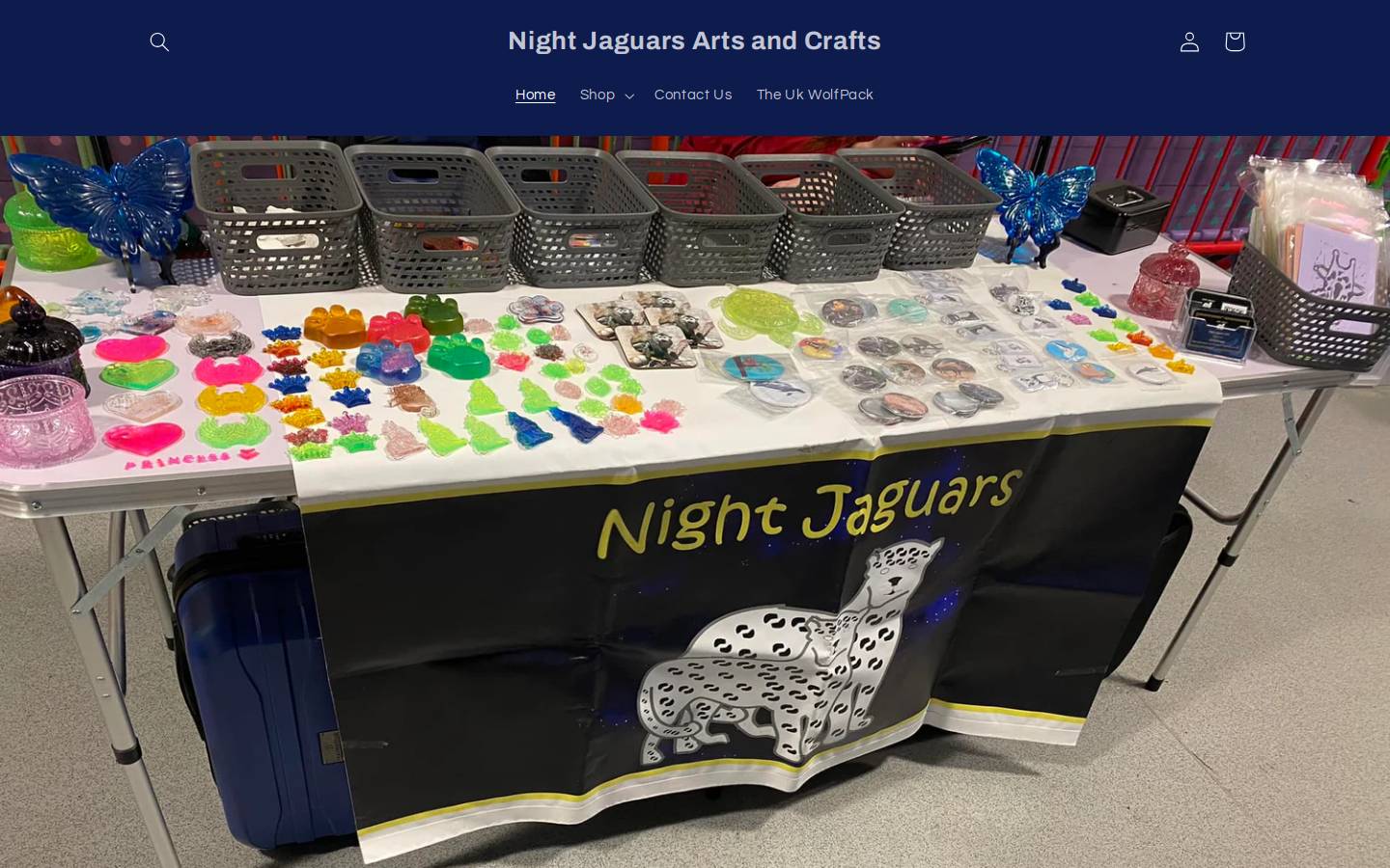 nightjaguars.com homepage screenshot