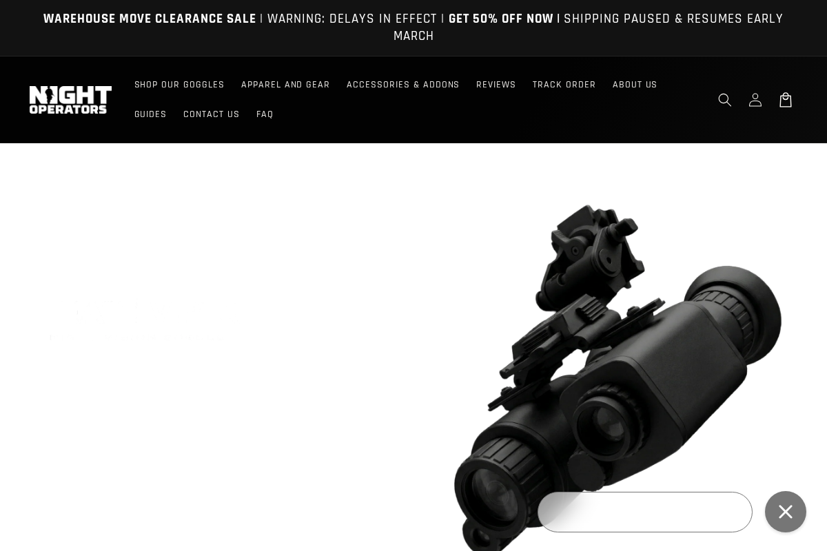 Night Operators homepage screenshot