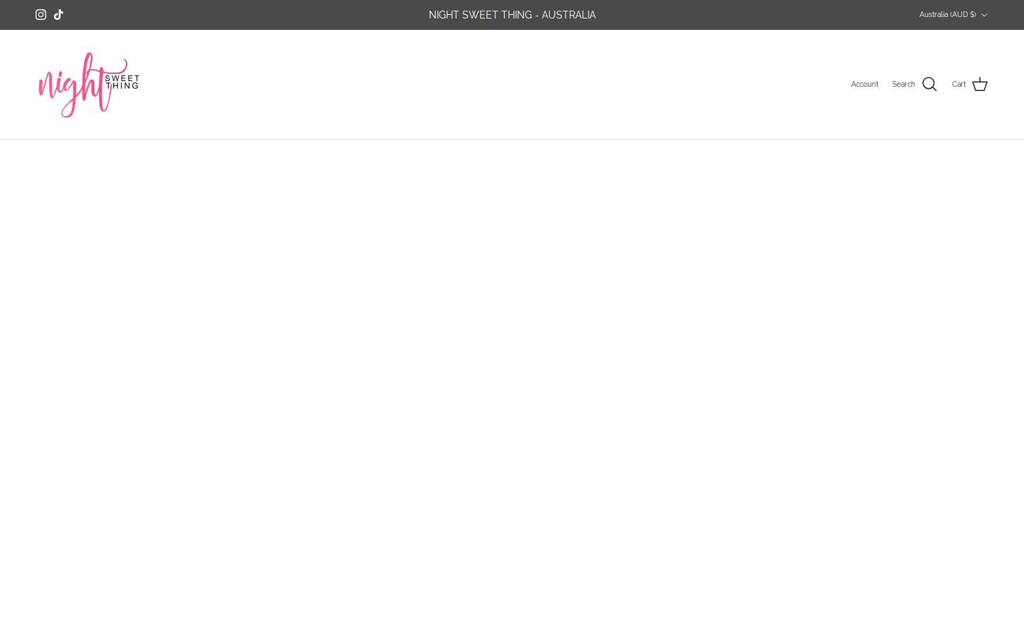 nightsweetthing.com homepage screenshot