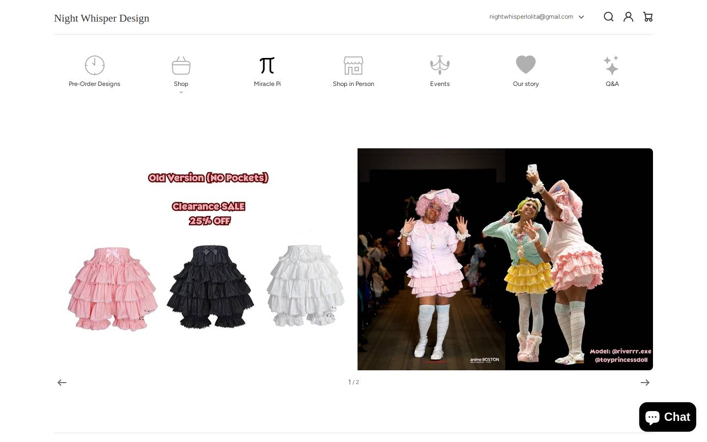 nightwhisperdesign.com homepage screenshot