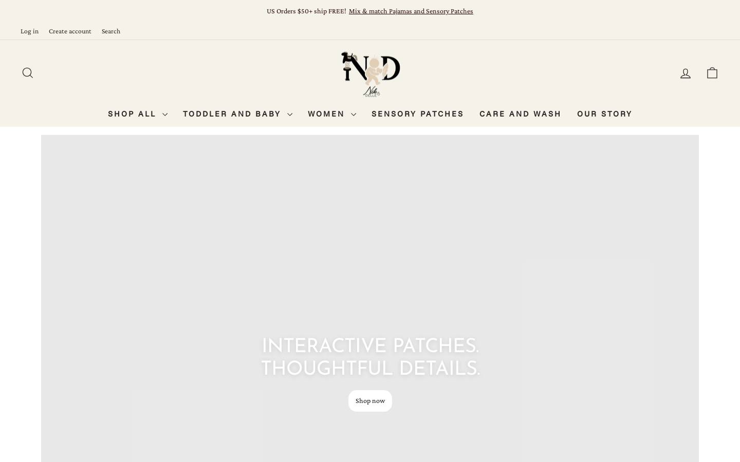 nikanddelle.com homepage screenshot