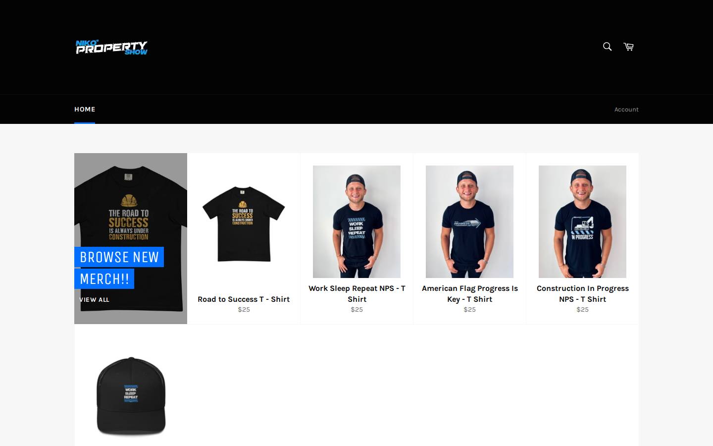 nikospropertyshow.com homepage screenshot