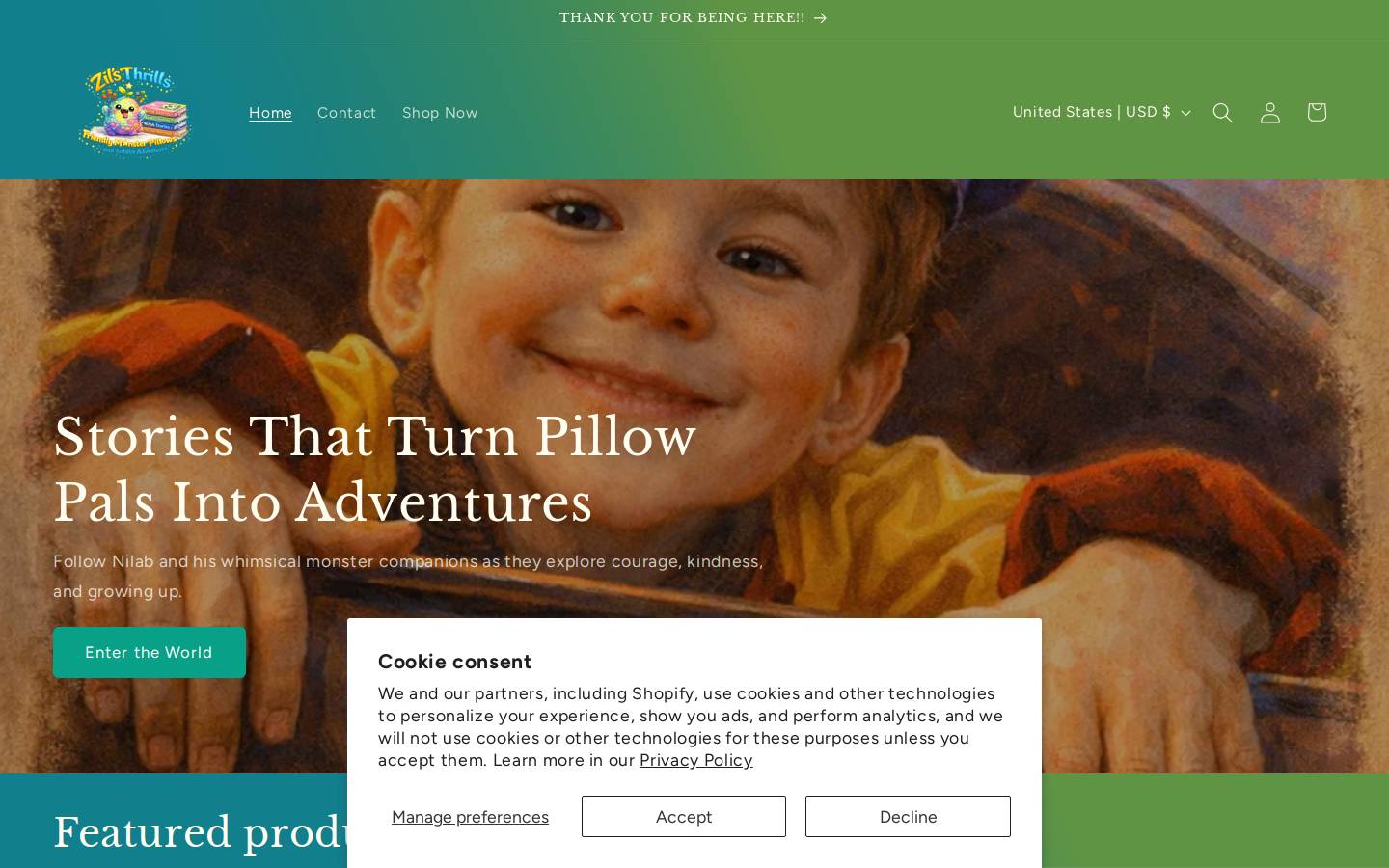 nilabadventures.com homepage screenshot