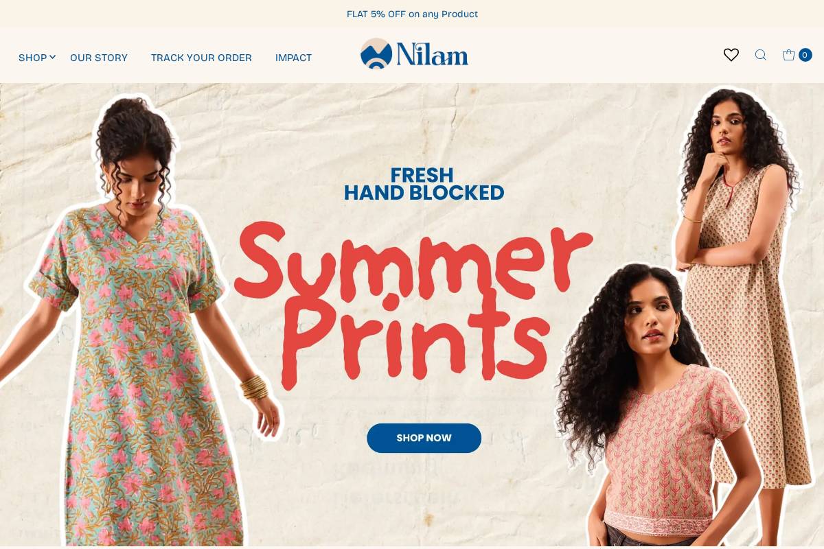 nilamind.com homepage screenshot