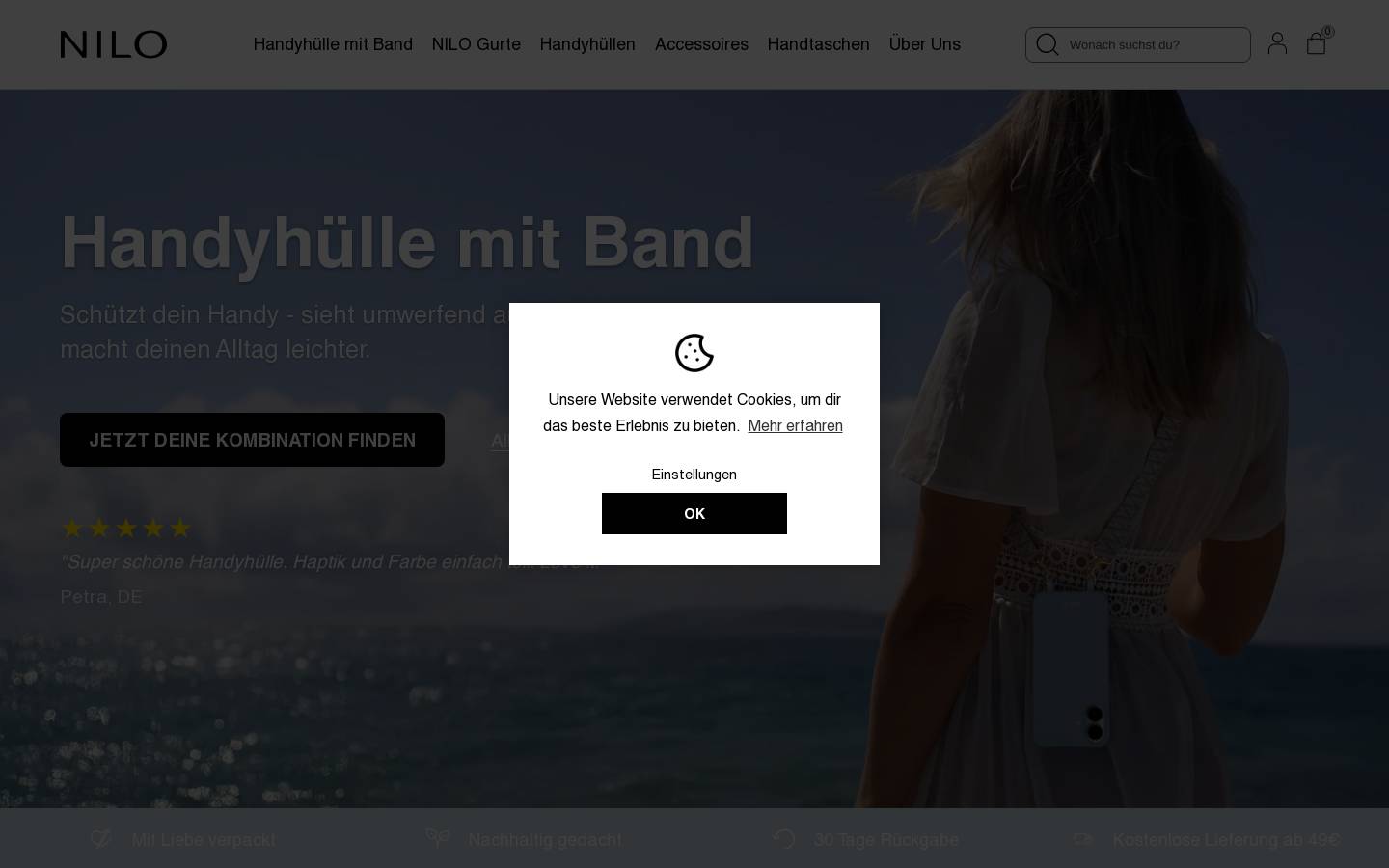 nilo.de homepage screenshot