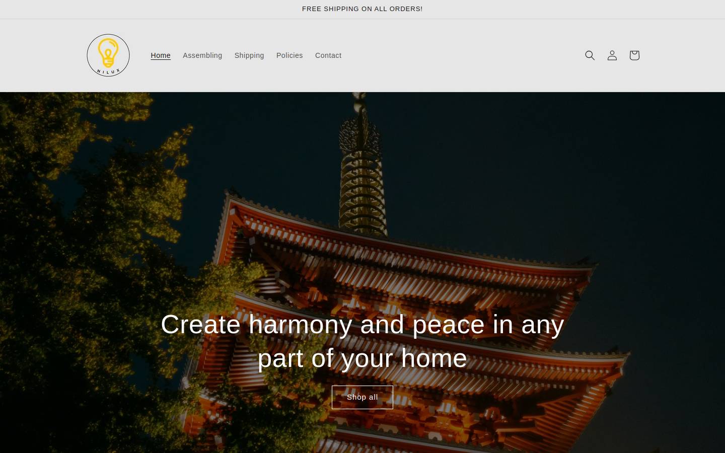 niluxmedia.com homepage screenshot