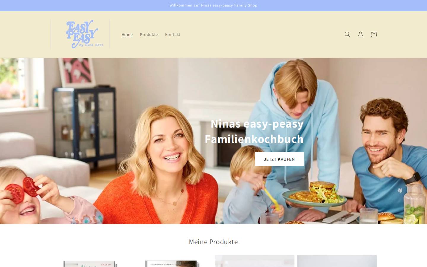 ninabott.de homepage screenshot